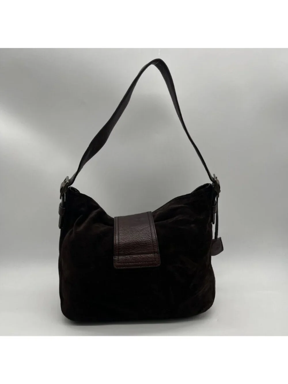 Banana Republic Chocolate Brown Suede Slouchy Hobo Bag